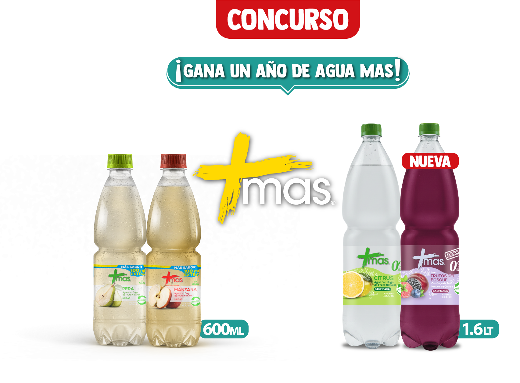 Concurso - ¡Gana un año de Agua Mas!